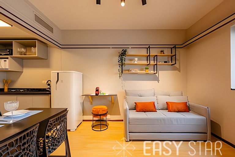 Easy Star - Flat clássico no coração do Jardim Paulista - HP