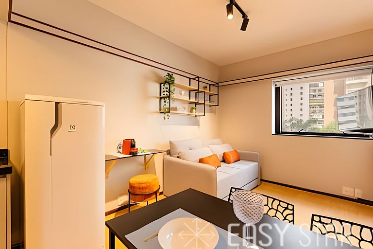 Easy Star - Flat clássico no coração do Jardim Paulista - HP