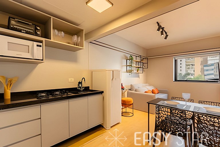 Easy Star - Flat clássico no coração do Jardim Paulista - HP