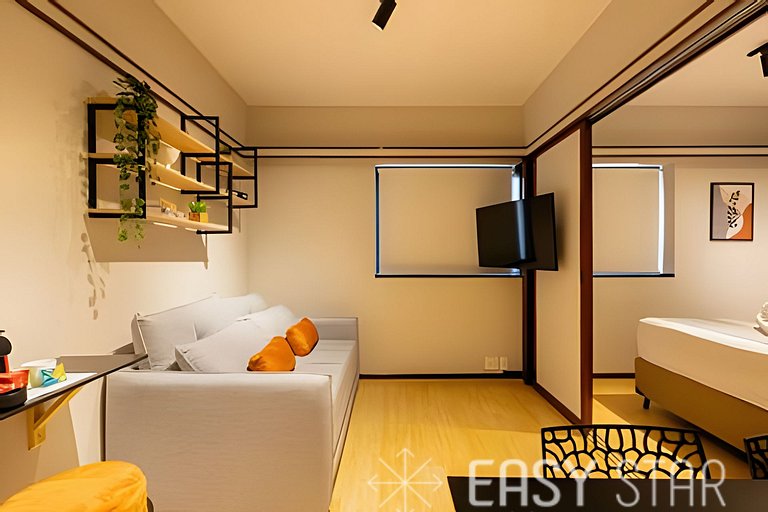 Easy Star - Flat clássico no coração do Jardim Paulista - HP