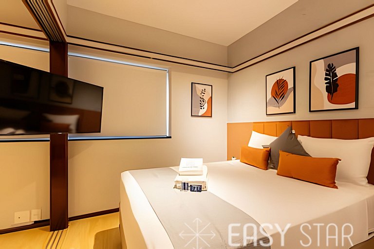 Easy Star - Flat clássico no coração do Jardim Paulista - HP