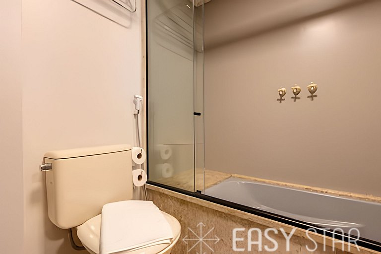 Easy Star - Flat clássico no coração do Jardim Paulista - HP