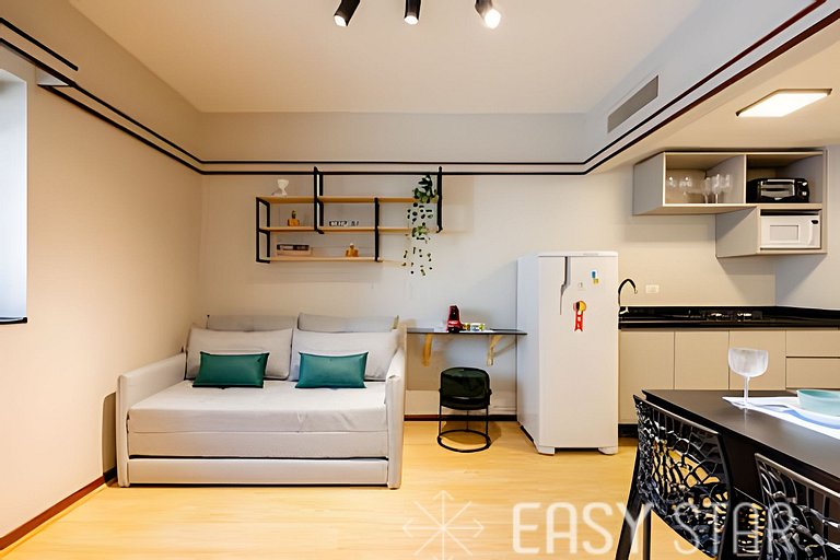 Easy Star - Belissímo flat C/Vaga no Jardim Paulista - HQ01I
