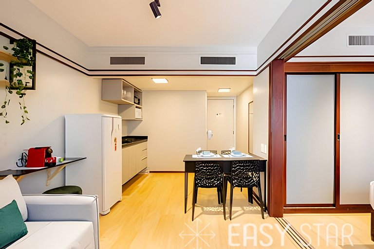Easy Star - Belissímo flat C/Vaga no Jardim Paulista - HQ01I