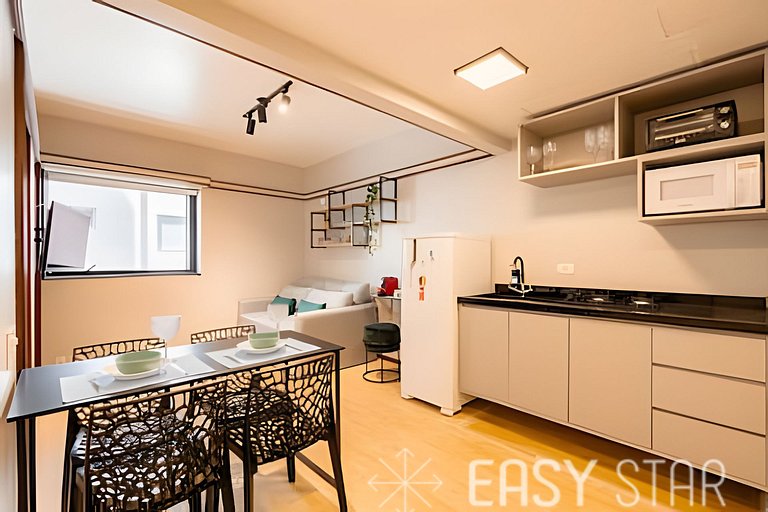 Easy Star - Belissímo flat C/Vaga no Jardim Paulista - HQ01I