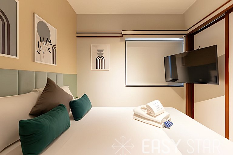 Easy Star - Belissímo flat C/Vaga no Jardim Paulista - HQ01I