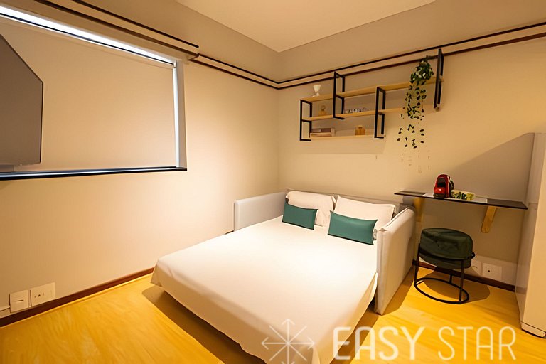 Easy Star - Belissímo flat C/Vaga no Jardim Paulista - HQ01I