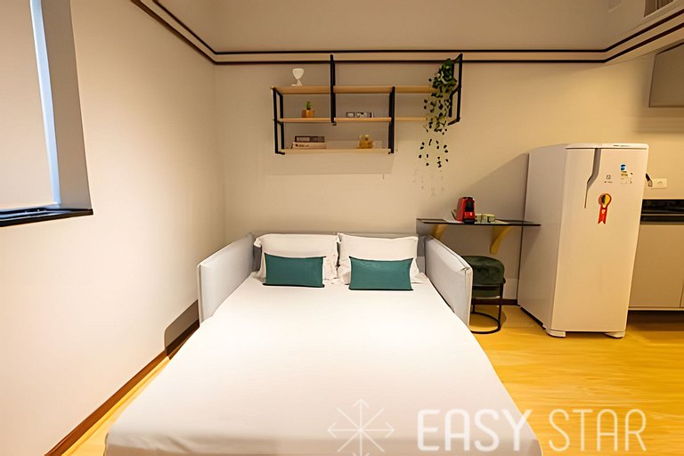 Easy Star - Belissímo flat C/Vaga no Jardim Paulista - HQ01I