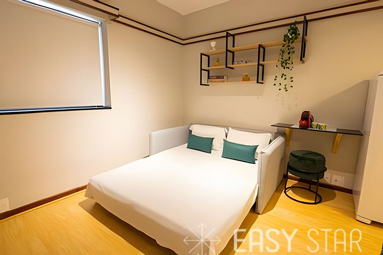 Easy Star - Belissímo flat C/Vaga no Jardim Paulista - HQ01I