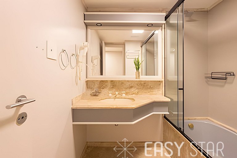 Easy Star - Belissímo flat C/Vaga no Jardim Paulista - HQ01I