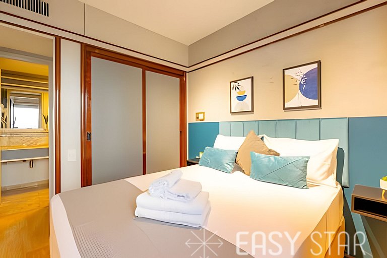 Easy Star - Aconchegante flat perto do Shopping Pamplona - H