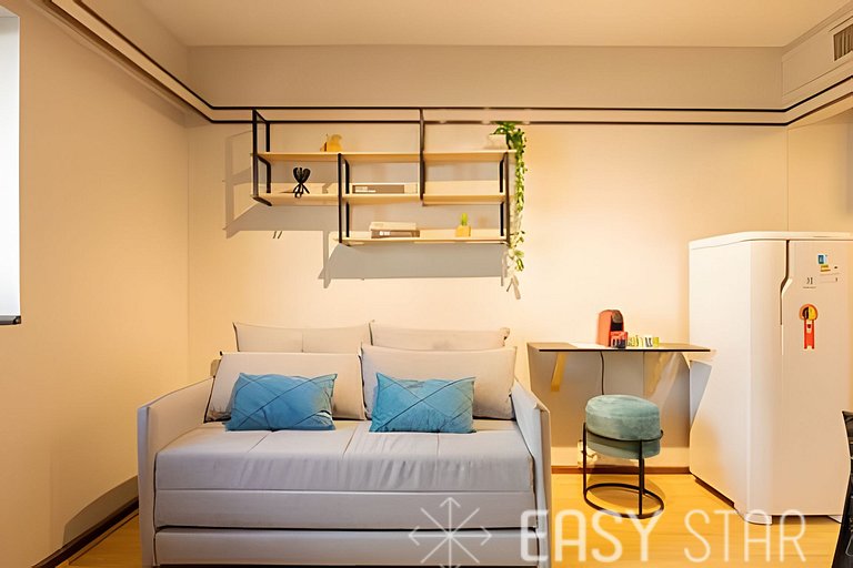 Easy Star - Aconchegante flat perto do Shopping Pamplona - H