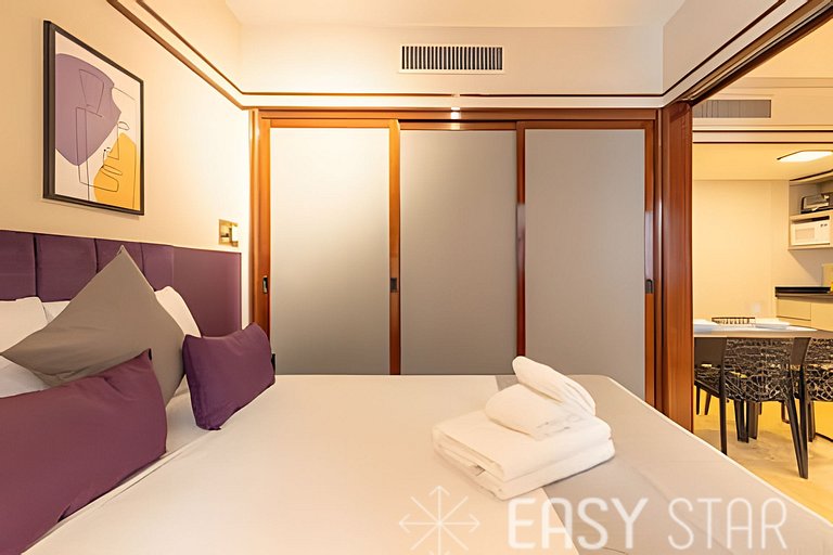 Easy Star - Charmoso flat no classico Jardim Paulista - HR01