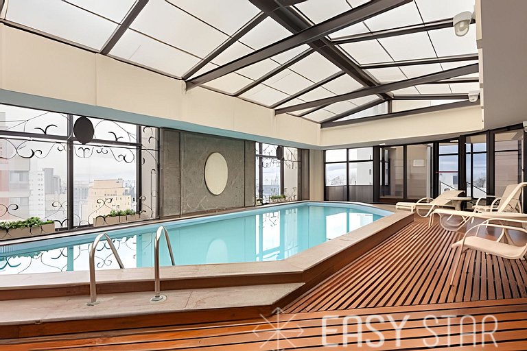 Easy Star - Charmoso flat no classico Jardim Paulista - HR01