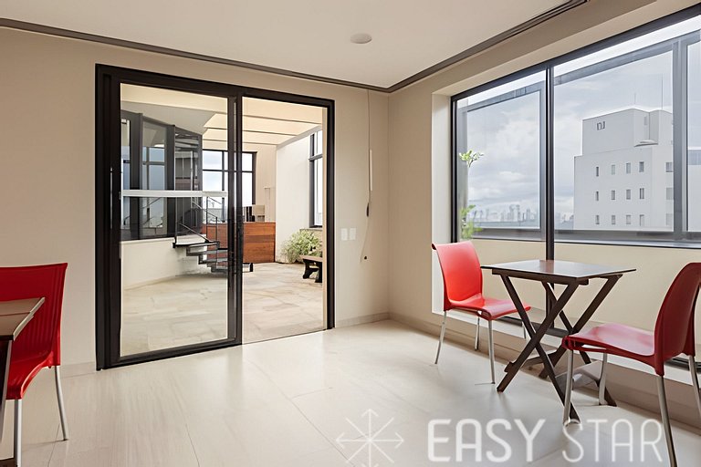 Easy Star - Charmoso flat no classico Jardim Paulista - HR01