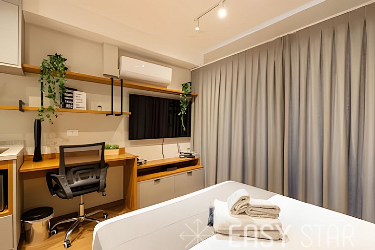 Easy Star - Studio charmoso em Moema prox. do Shop Ibirapuer