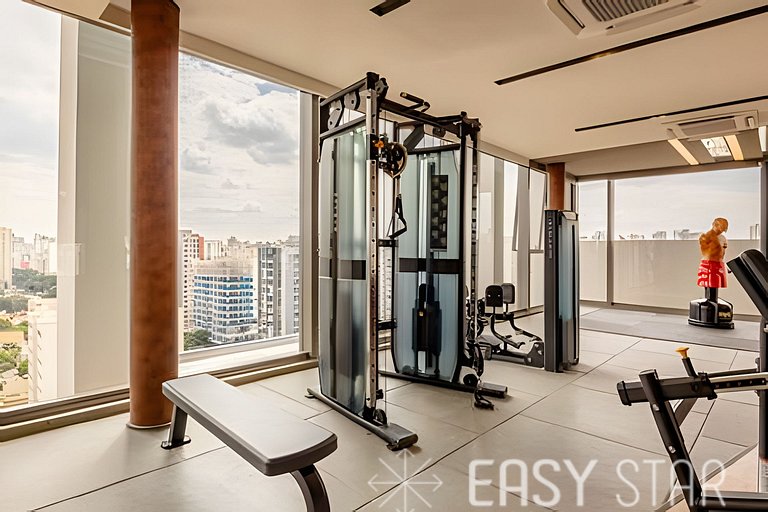 Easy Star - Studio charmoso em Moema prox. do Shop Ibirapuer