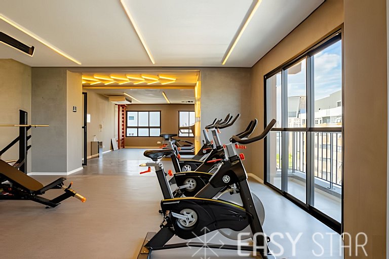 Easy Star - Belo apto com 1 quarto e varanda - II01I