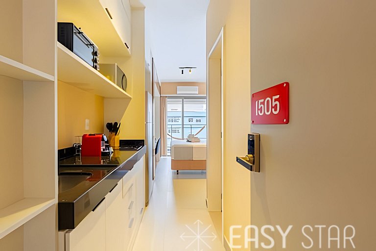 Easy Star - Belo studio na charmosa Pompéia - IK01I