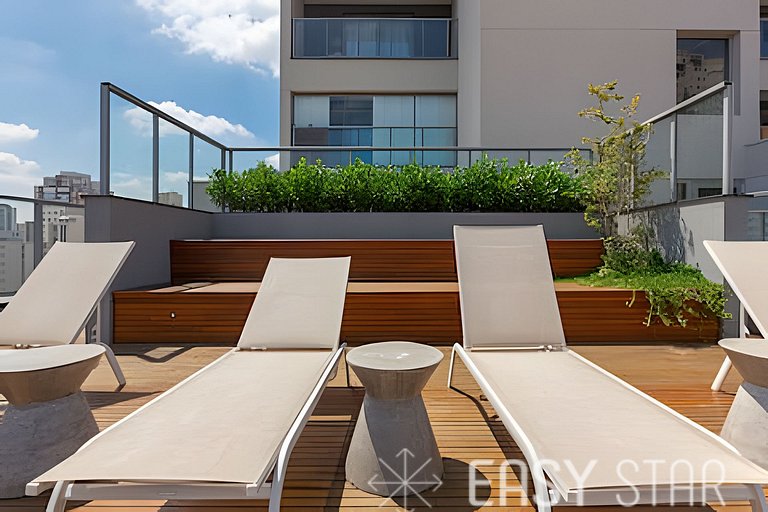 Easy Star - Belo studio na charmosa Pompéia - IK01I