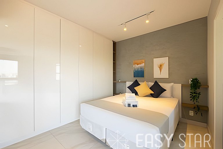 Easy Star - Studio com vista livre Campo Belo - IQ01I