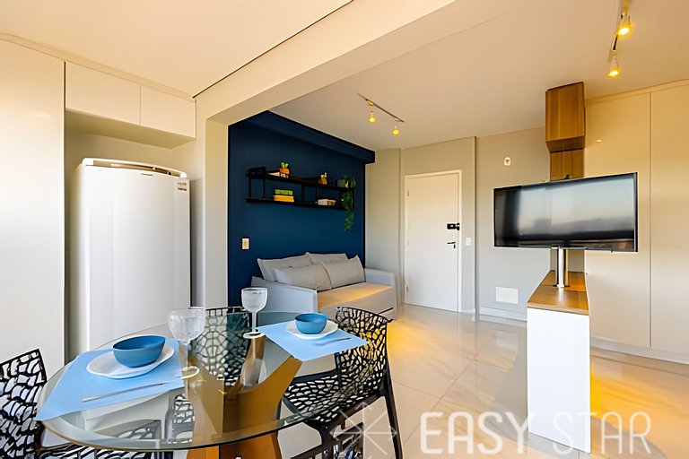 Easy Star - Studio com vista livre Campo Belo - IQ01I
