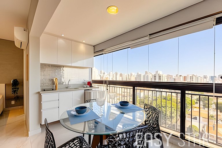 Easy Star - Studio com vista livre Campo Belo - IQ01I