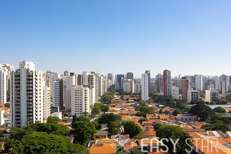 Easy Star - Studio com vista livre Campo Belo - IQ01I