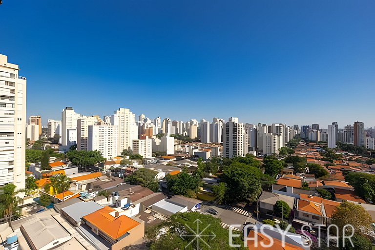 Easy Star - Studio com vista livre Campo Belo - IQ01I