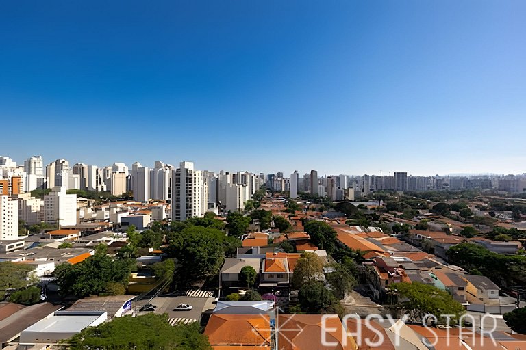Easy Star - Studio com vista livre Campo Belo - IQ01I