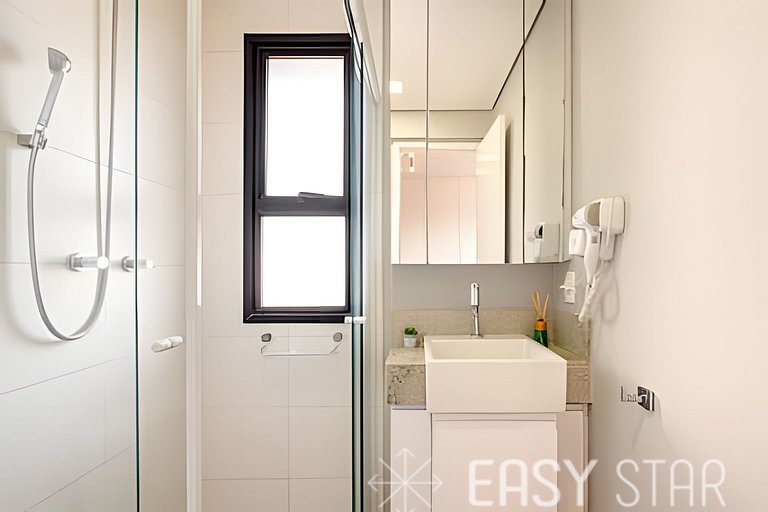 Easy Star - Studio com vista livre Campo Belo - IQ01I