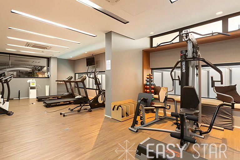 Easy Star - Studio com vista livre Campo Belo - IQ01I