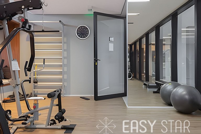 Easy Star - Studio com vista livre Campo Belo - IQ01I