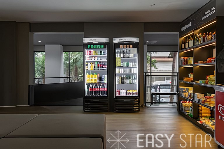Easy Star - Studio com vista livre Campo Belo - IQ01I