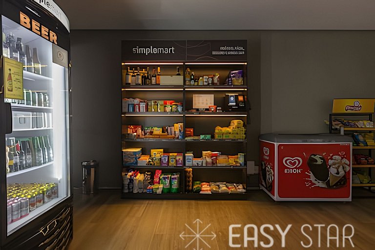 Easy Star - Studio com vista livre Campo Belo - IQ01I