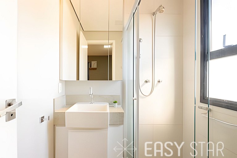 Easy Star - Charmoso studio C/Vaga no Campo Belo - IR01I