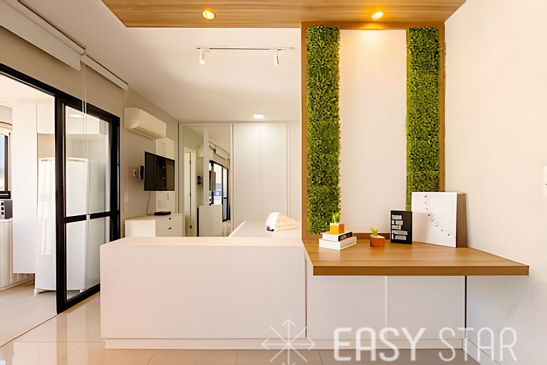 Easy Star - Charmoso studio C/Vaga no Campo Belo - IR01I