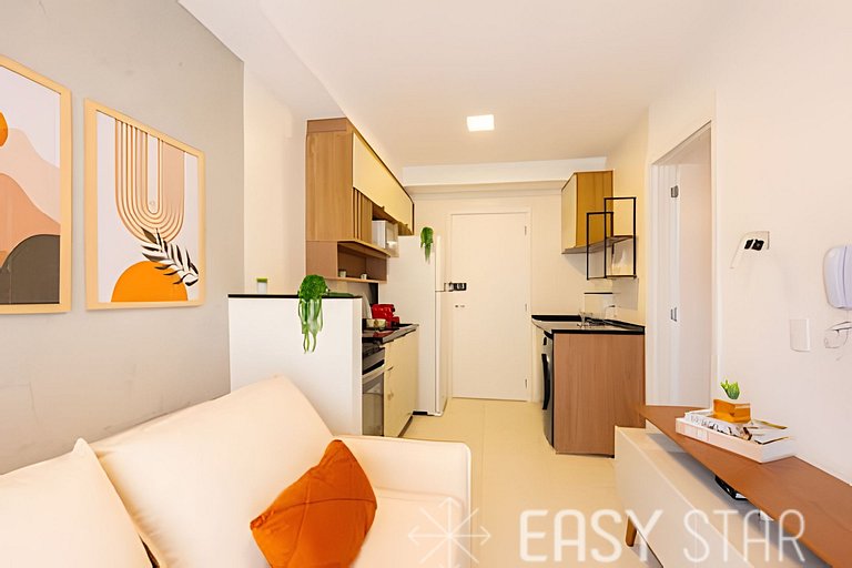 Easy Star - Aconchegante apartamento na Chacára St. Antonio