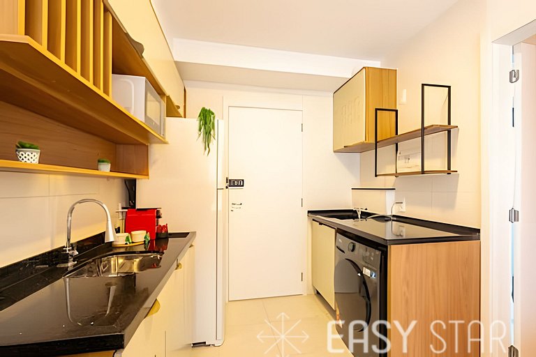 Easy Star - Aconchegante apartamento na Chacára St. Antonio
