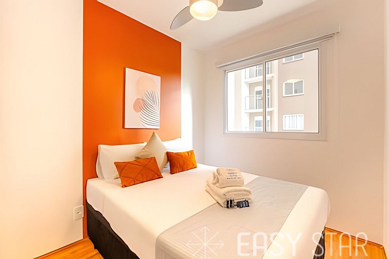 Easy Star - Aconchegante apartamento na Chacára St. Antonio