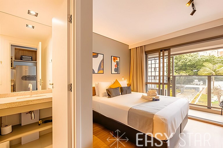 Easy Star – Encantador estudio en Novo Brooklin – IS03I