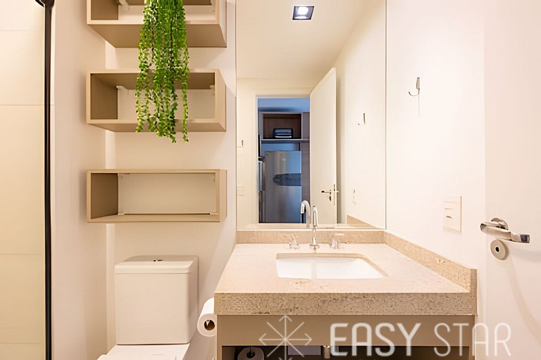 Easy Star - Charmoso studio no Novo Brooklin - IS03I