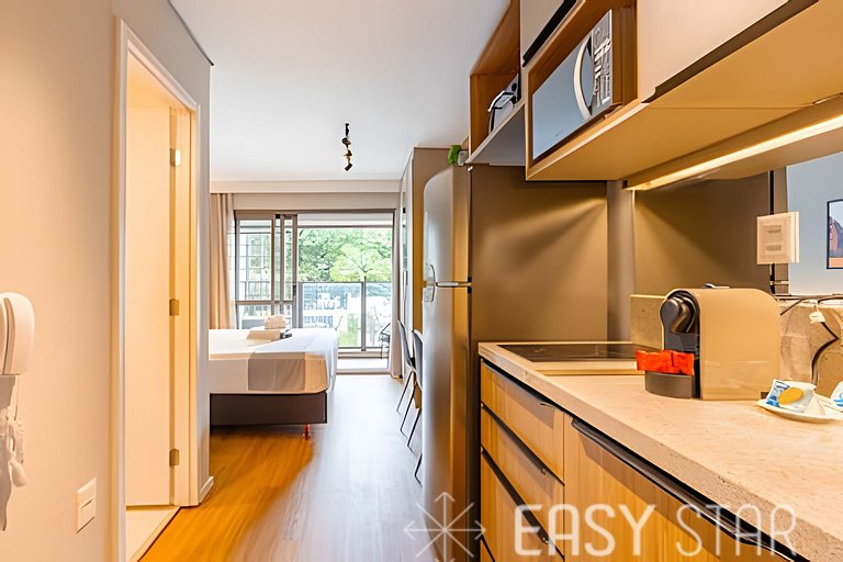 Easy Star - Charmoso studio no Novo Brooklin - IS03I