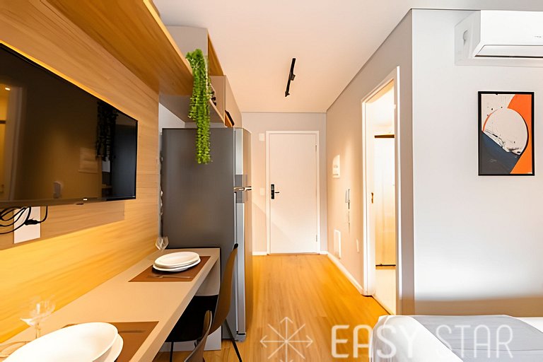 Easy Star – Encantador estudio en Novo Brooklin – IS03I