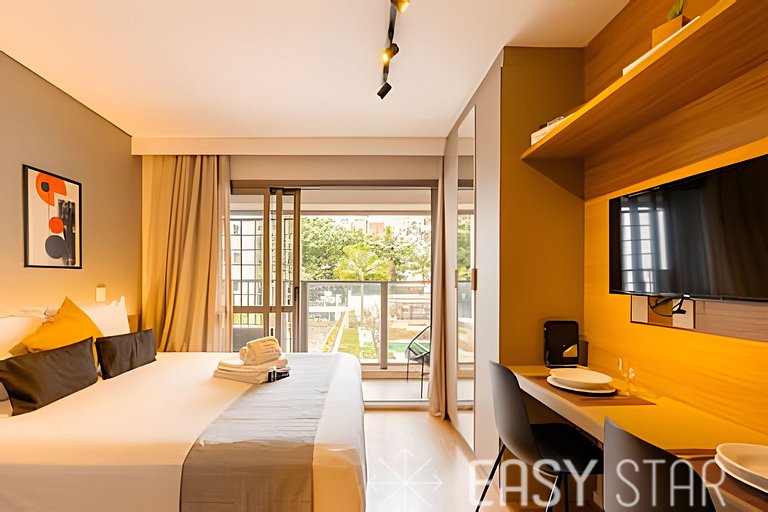 Easy Star – Charming studio in Novo Brooklin – IS03I