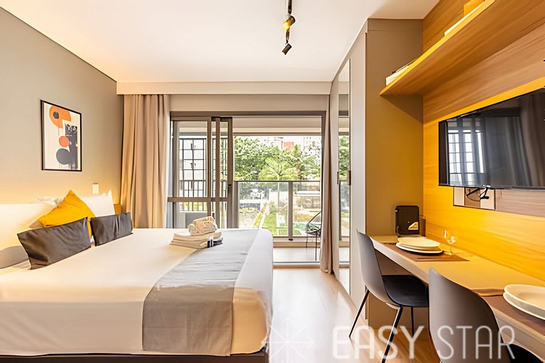 Easy Star – Charming studio in Novo Brooklin – IS03I