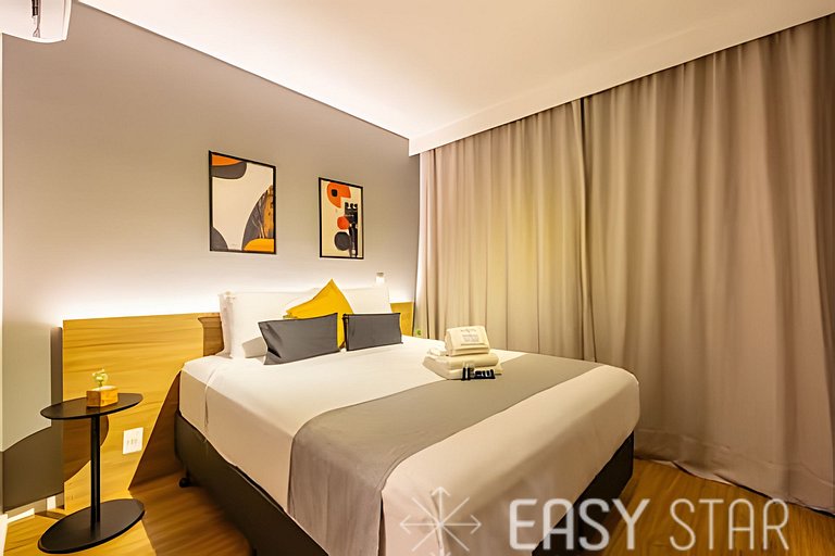 Easy Star – Encantador estudio en Novo Brooklin – IS03I