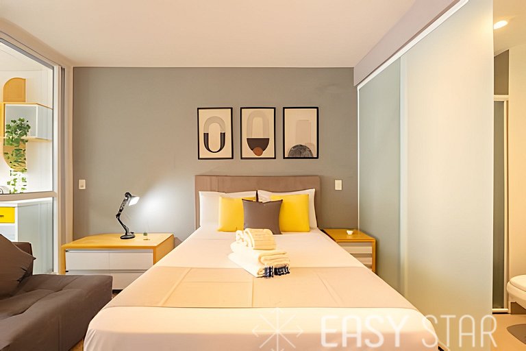 Easy Star - Contemporâneo studio na Vila Olimpia - IS05I