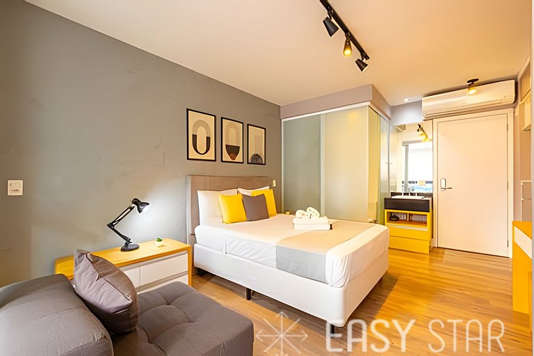 Easy Star - Contemporâneo studio na Vila Olimpia - IS05I