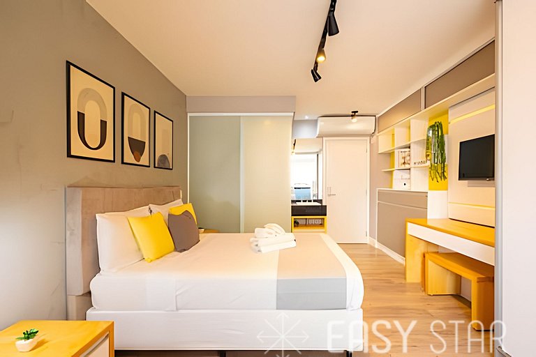 Easy Star - Contemporâneo studio na Vila Olimpia - IS05I